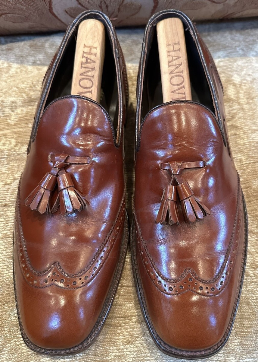 Nettleton Tassel Loafers Brown Mens Size 8.5 B/D Dress Shoes Nettleton Greensboro Leather Tassel Loafers | Mercari main image 3