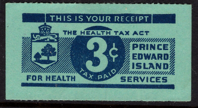 prince edward tobacco 1942 PRINCE EDWARD Island /CANADA Province REVENUE / TOBACCO 3C. VF