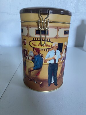 Tim Hortons Collector Canister #001 Gathering Place 1st Edition Coffee Can