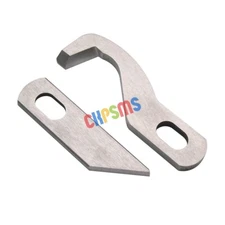 Overlock Blade Knife Upper & Lower Set Compatible with Singer S14-78 Pfaff Eleme