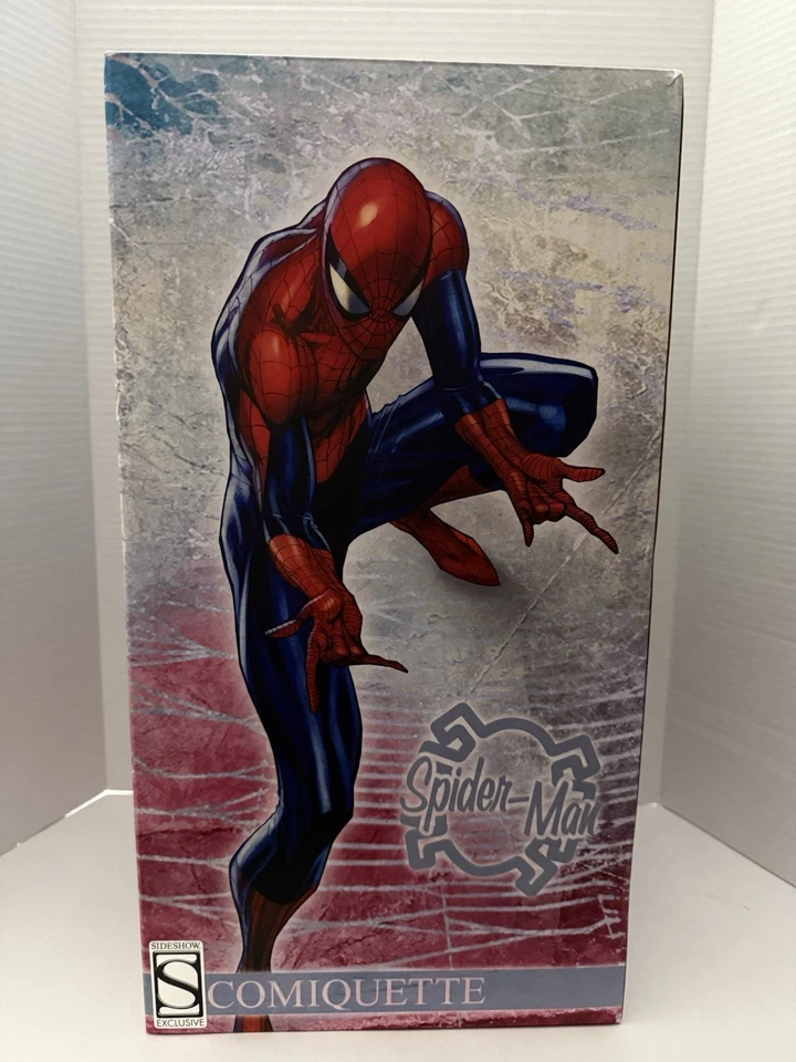 Sideshow Collectibles: Estatua de Spider-Man exclusiva de J. Scott Campbell Foto 2 de 4