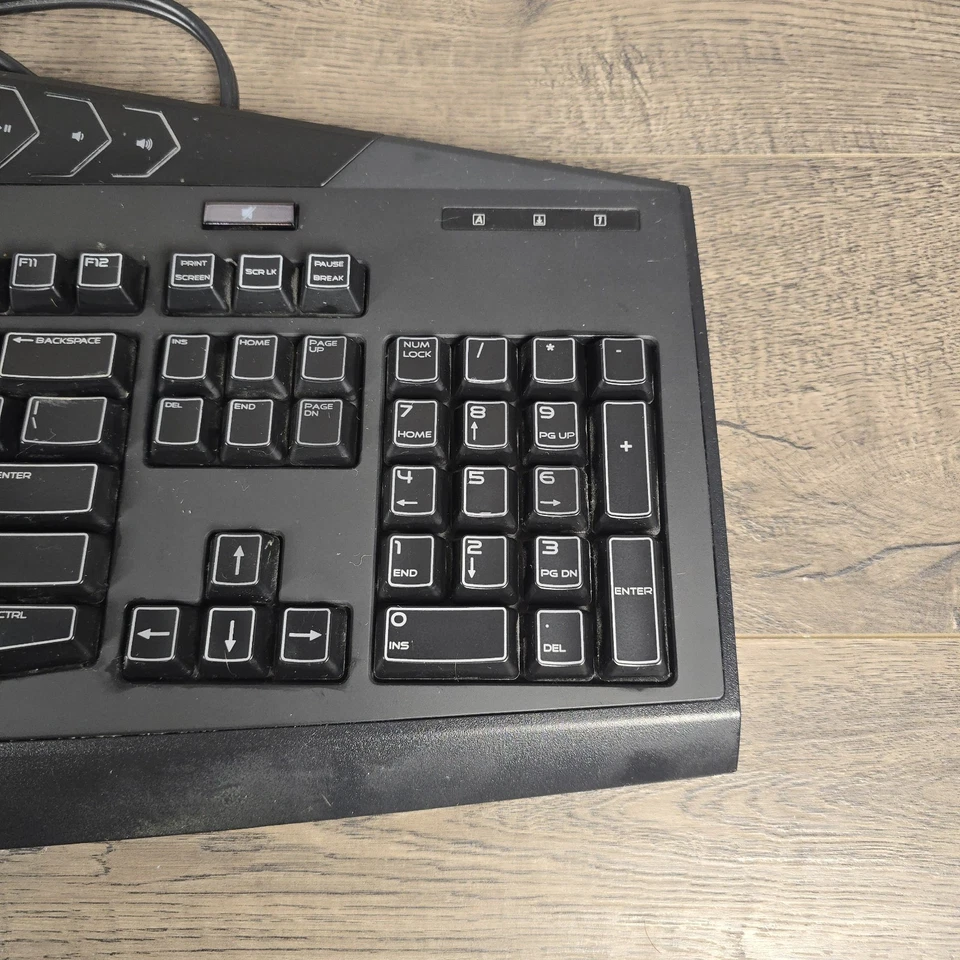 Dell Alienware TactX Gaming Illuminated Keyboard Y-U0008-O KG900 Wired Tested - Image 2 of 4