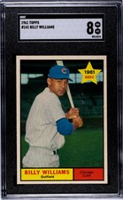 1961 Topps Billy Williams #141 SGC 8