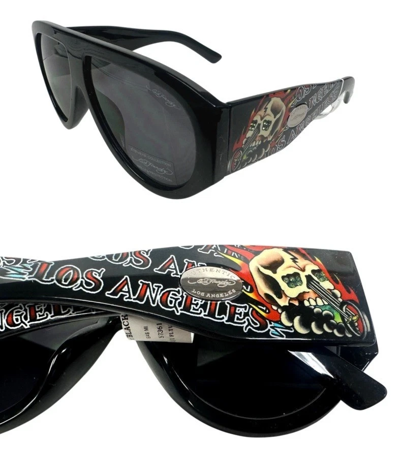 Ed Hardy Black Sunglasses for Women for sale | eBay display picture 1
