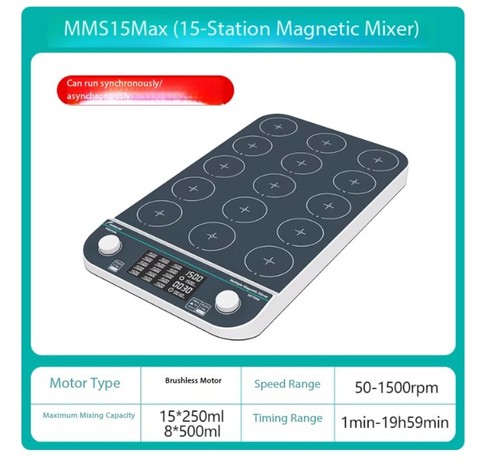 Digital Magnetic Stirrer Laboratory Multi-Station Compact ElectromagneticStirrer - 第 11/16 張圖片