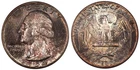 1954 Gem BU Washington Quarter- Lustrous, Colorful Mint Set Toned, Start 99c NR!