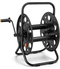 Garden Hose Reel, Freestanding Water Pipe Storage Holder, Heavy Duty Rewind Hose