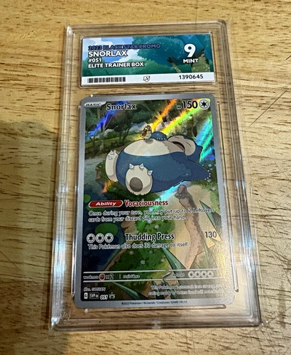 Snorlax 051 - SV: Scarlet & Violet Promo 2023 ENG Holo - ACE 9 Mint