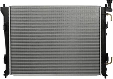 Aluminum 2928 Radiator Replacement for 2007 2008 2009 2010 2011 2012 for Hyundai