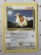 Pidgey 86/130 Base Set 2 Common Pokemon TCG Card