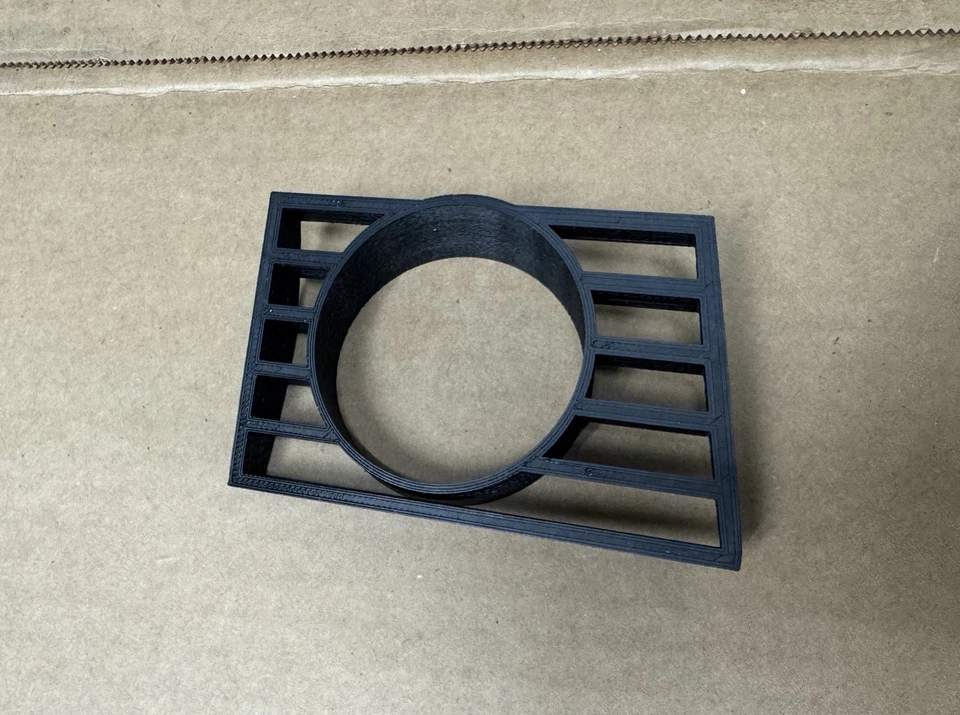 BMW E46 325i 330i M3 2001-06 montaje de medidor de ventilación lateral para indicador de pantalla de 52 mm Foto 2 de 2