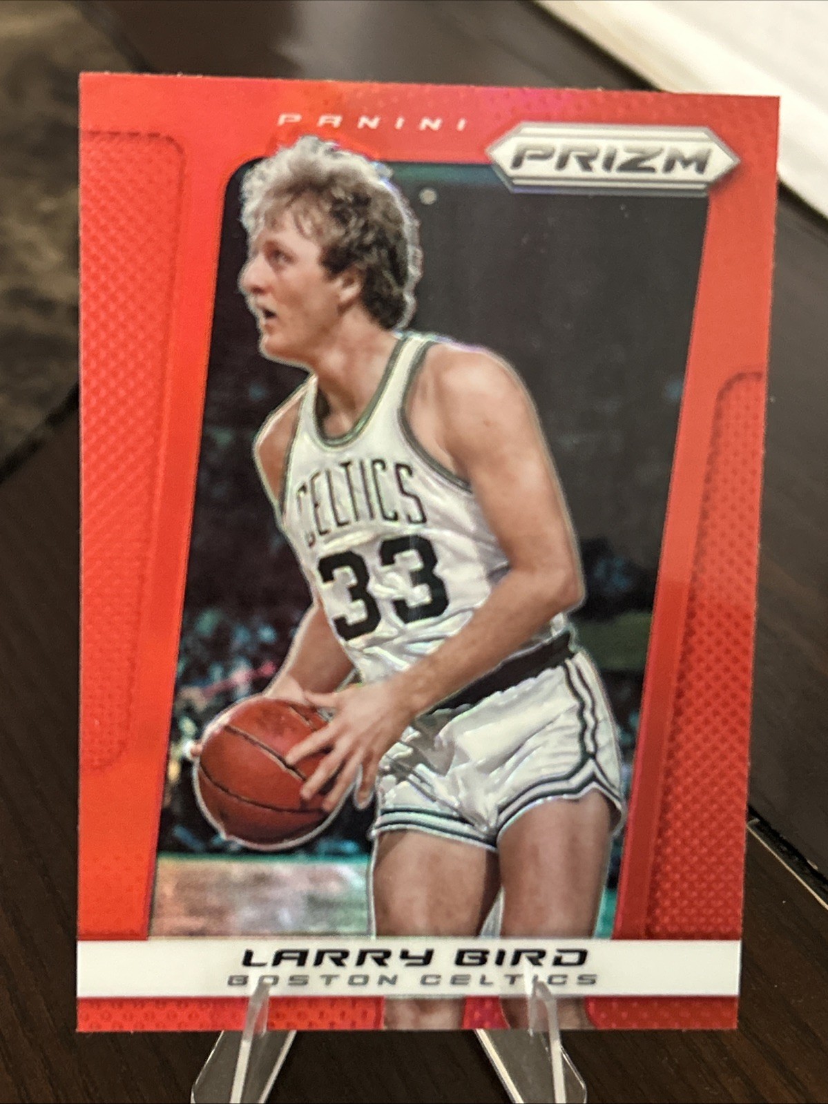 2013-14 Panini Prizm - Larry Bird #232 Red Prizm - Pack Fresh!!