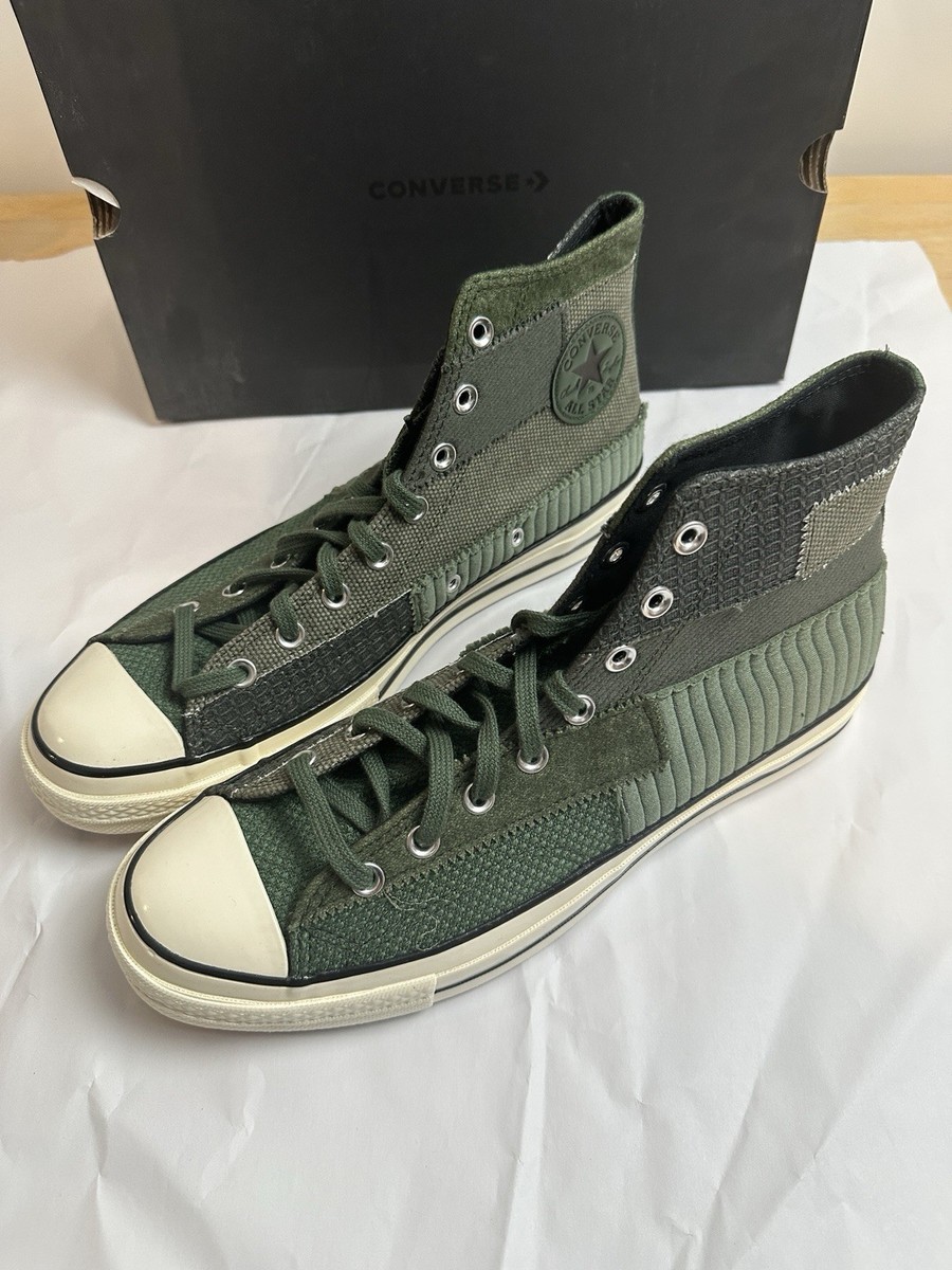 Converse Chuck 70 Hi Mono Patchwork - Black Forest 167138C Men's