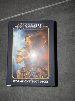 Cosmere RPG Stormlight Plot Decks Englisch Brandon Sanderson neu und ungeöffnet!