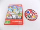 Mint Disc Nintendo Wii New Super Mario Bros. Wii U Comp - No Manual