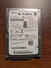 Fujitsu 250GB Internal 5400RPM 2.5" (MHZ2250BH) HDD