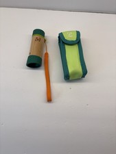 TELESCOPIO REGOLABILE CON CUSTODIA in bamboo HAPE nature fun E5568 et  5 