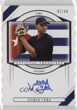 2021 Panini National Treasures International 2/99 Norge Vera #IT-NV Auto 05k9