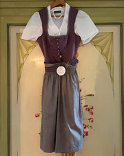 Country Line Damen Dirndl Gr. 36 lila/grau/we...