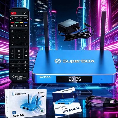  superbox S7MAX VS s6max SameDay Shipping CA support VS vseebox V6MAX Streaming