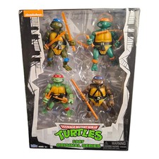 Playmates TMNT 1988 Original Series Action Figure 4 Pack Nickelodeon Reissue