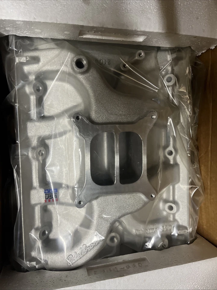 Engine Intake Manifold-Base Edelbrock 2105 - Image 4 of 4