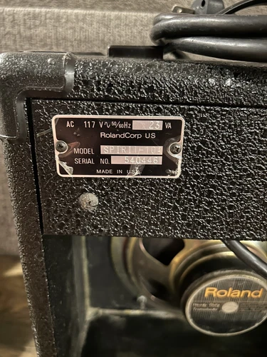Vintage Roland Spirit 10A Cube Amp, USA Made 1980s - Picture 6 of 6