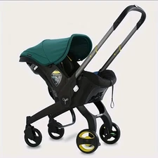 🚼 Brand New 2-in-1 Baby Stroller & Car Seat – Green🚼