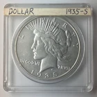 1935-S Peace Silver Dollar Good Condition 90% Silver