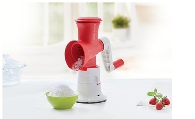 TUPPERWARE FUSION MASTER SORBET MAKER WITH BASE FROZEN FRUIT DESSERT NEW