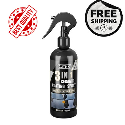 3 in 1 Car Ceramic Nano Coating Hydrophobic Paint Polish Crystal Liquid Agent