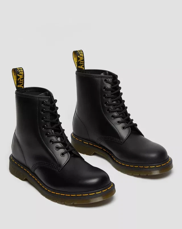 Dr Martens 1460 Black Smooth In Men's Boots for sale | eBay