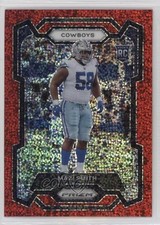 2023 Panini Prizm Rookies Red Sparkle Prizm Mazi Smith #326 16zo