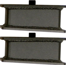 3 Rear Lowering Blocks Fabricated Steel Pair Fits 1999-2014 Import Trucks