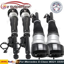 4X Front Rear Air Suspension Shock Strut Airmatic For Mercedes S-Class W216 W221