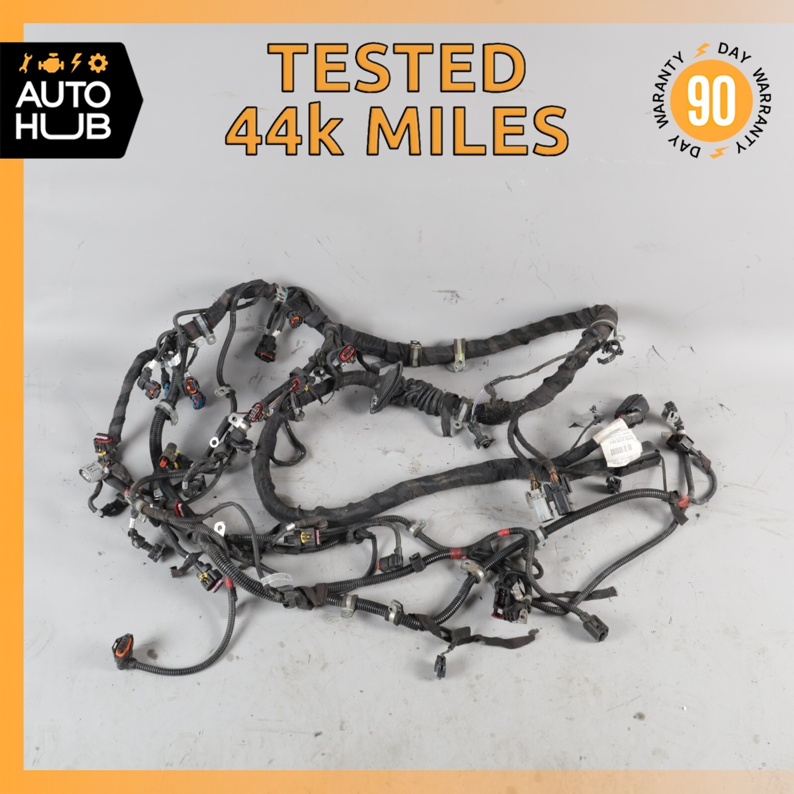 09-19 Maserati GranTurismo Quattroporte Engine Motor Wiring Wire Harness OEM 44k