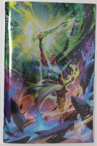 2023 John Stewart the Emerald Knight #1 1:50 Manhanini Foil Incentive Variant