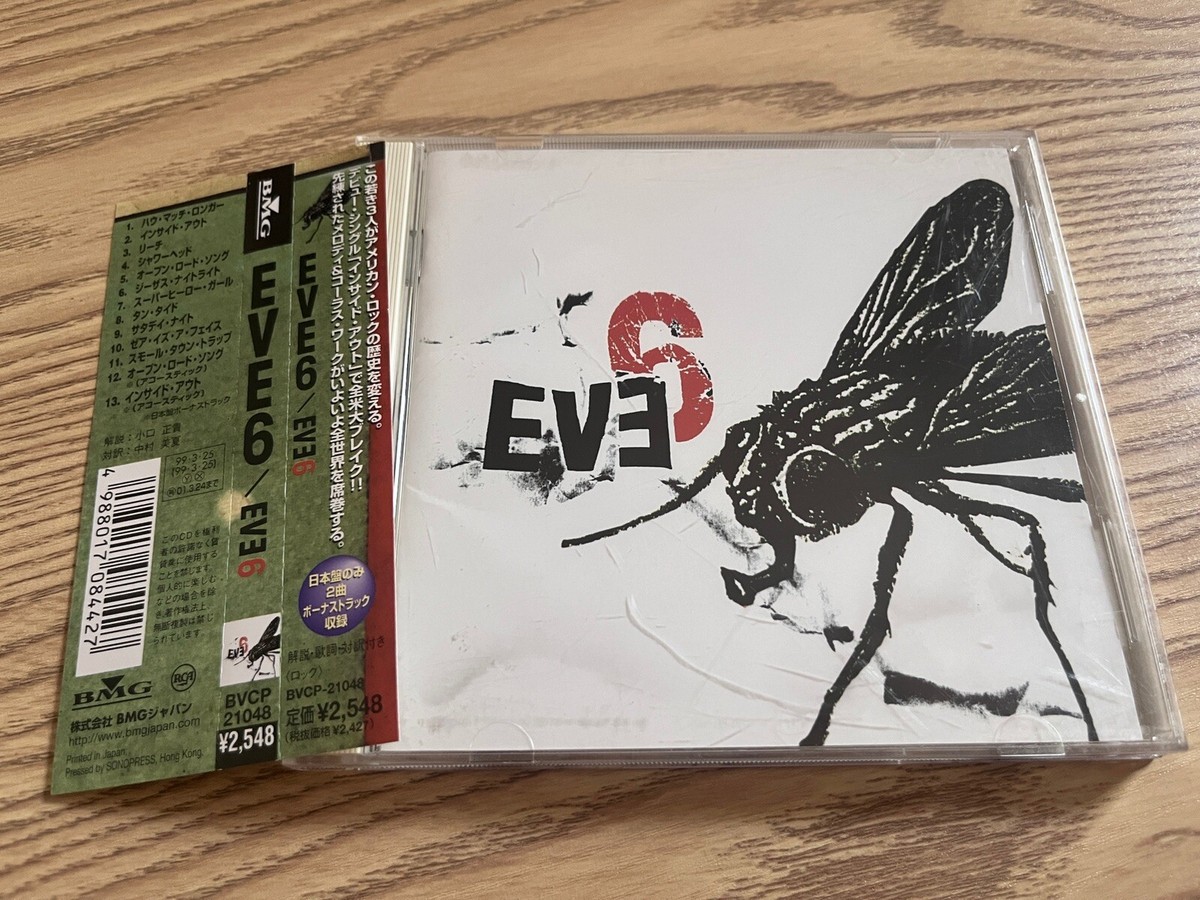 EVE 6 Debut album Japan OBI CD Post Rock Alternative 90s