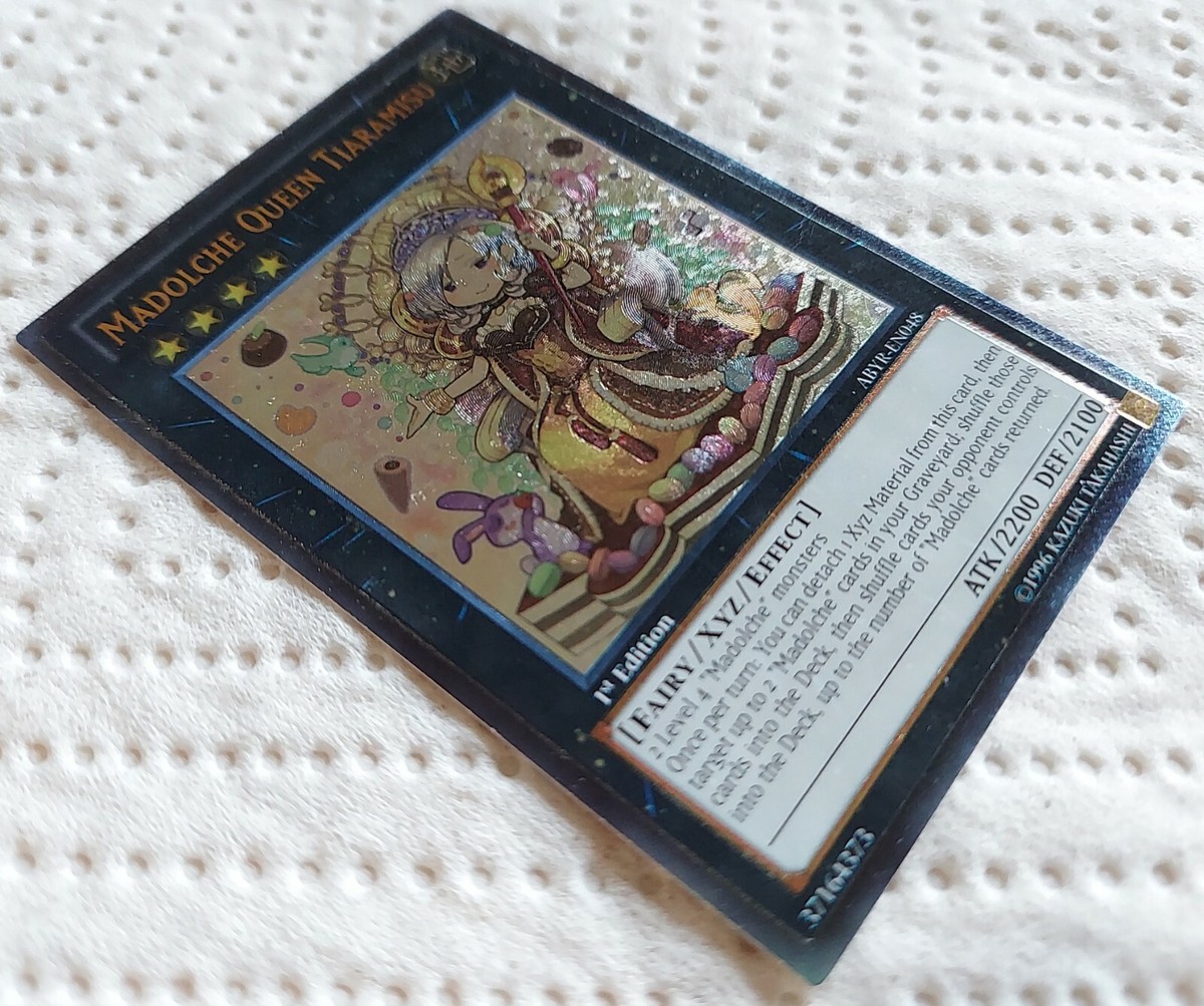 Yugioh Madolche Queen Tiaramisu 1st. Edition Ultimate Rare | eBay