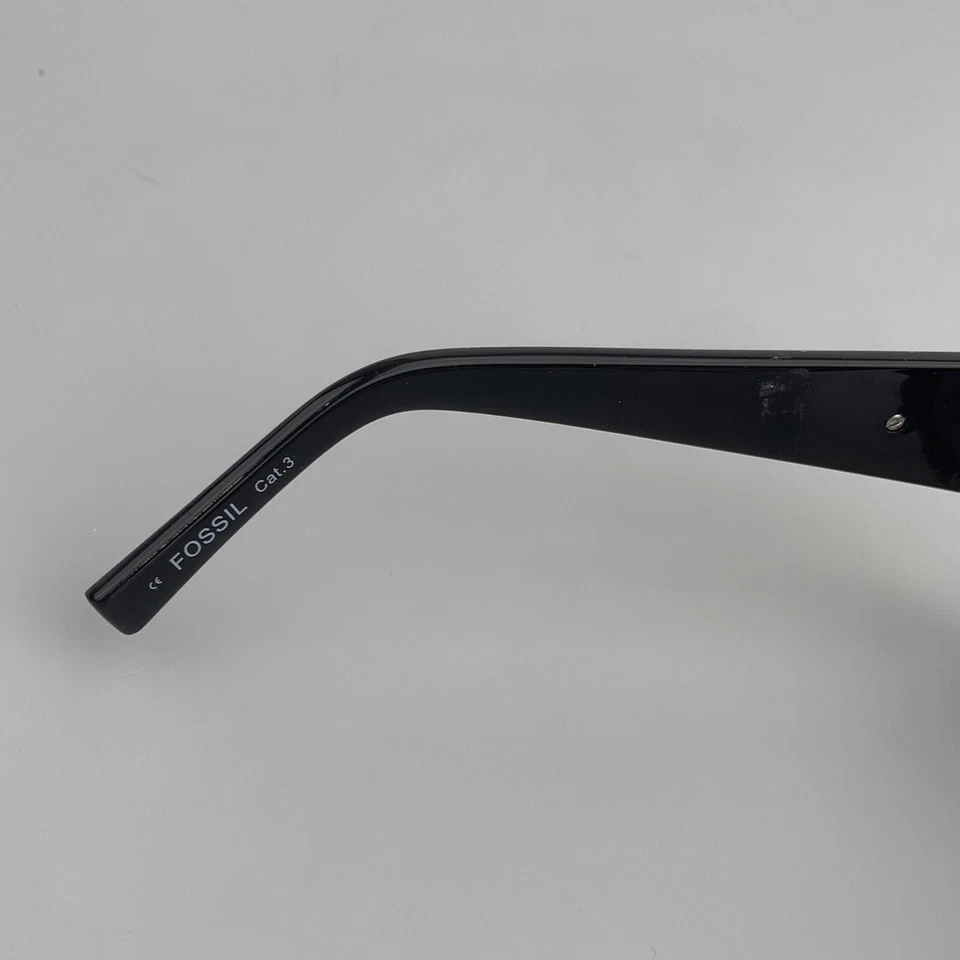 Gafas de sol Fossil negras mod. Lori 3 PS4064 011 Butterfly de gran tamaño Foto 3 de 4