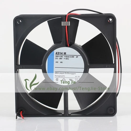4314M 12V 48V DC24V 110mA 2.6W 12032 120x120x32mm Axial Original Cooling Fan