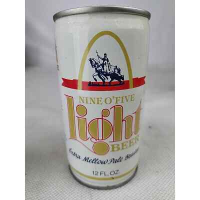 Nine O' Five Light Beer Pittsburgh Brewing Co PA Pull Tab Beer Can EMPTY (PN) (D