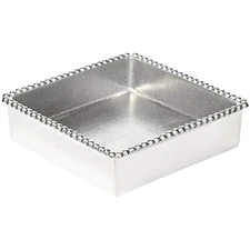 Mariposa Beaded Napkin Box
