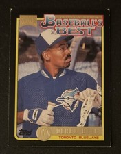 1992 Topps McDonalds Derek Bell Baseball’s Best Gold #36 Of 44 Blue Jays FR/GD