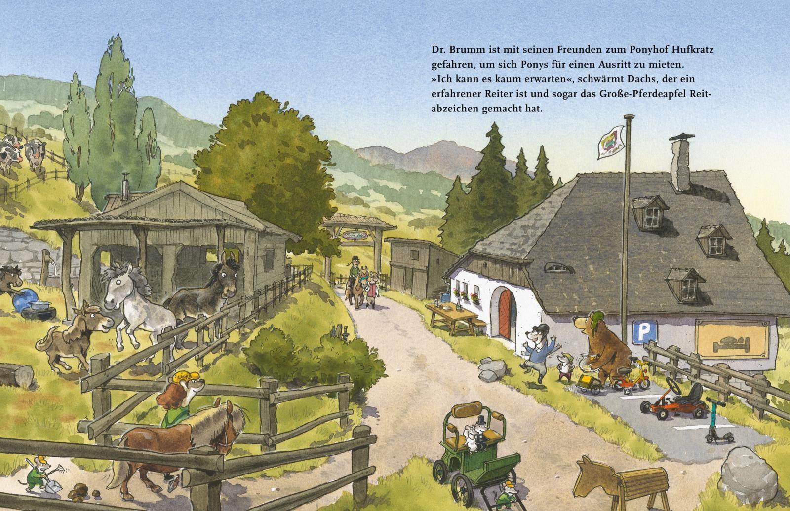 Thumbnail - Dr. Brumm: Dr. Brumm Auf Dem Ponyhof | Daniel Napp | Buch | Dr. Brumm
