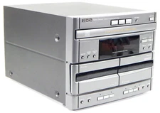 DENON UWCM-1250 PERSONAL COMPONENT SYSTEM 3 CD CHANGER & CASSETTE DECK UNTESTED