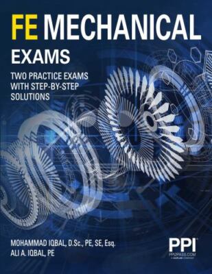 PPI FE Mechanical Exams 2 Full Practice Exams w/Step-By-Step Solutions LIKE-NEW