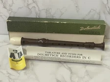 VTG 12” Dolmetsch Descant Recorder in Original Box 3499 England