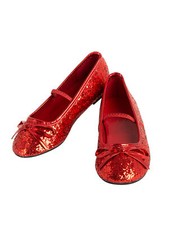 Rubie's - Girls Ballet Shoe Red