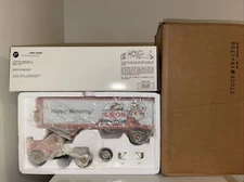 First Gear 1960 Mack B-Model 61 Semi Tractor Trailer Exxon 1/34 Scale 19-1708